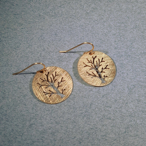 912357S Earrings  Brass