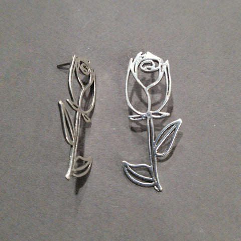 P11105 Silver Earring